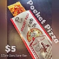 Pocket pizza